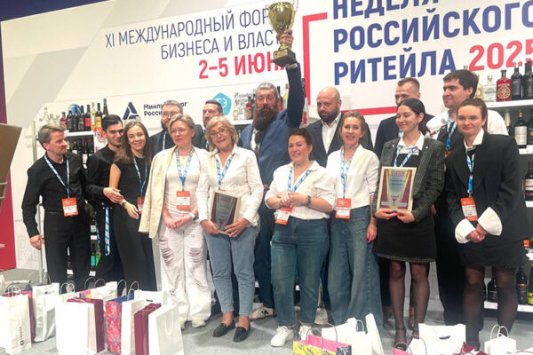 Победители командного чемпионата Wine Retail Cup